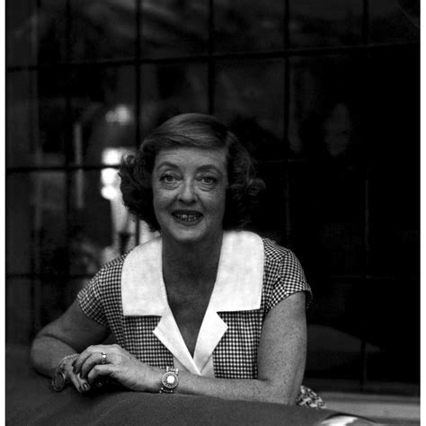 Globe Photos Entertainment Portrait Of Smiling Bette Davis On Paper