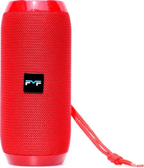 FMF Xtreme3 Bluetooth Speaker 10 Watt Draadloos Rood Bol