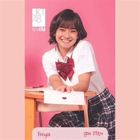 Jual JKT48 PHOTOCARD PC TERMURAH VERSI LOVE LETTER ALL MEMBER FREYA