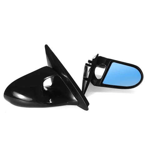 Manual Adjustable Spoon Style 2X Car Side Door Mirror Rearview Mirror