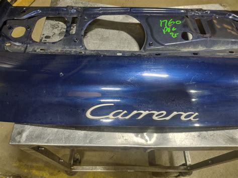 Porsche 996 Trunk Lid Deck Lapis Blue 99 05 Ebay