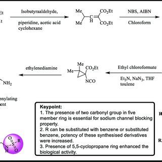 Scheme Thiazolidinone Phenyl Linked Sulfonamide Derivatives Showing