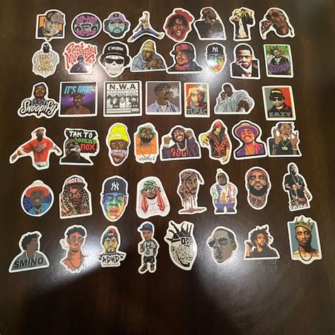 Rapper Stickers - Etsy