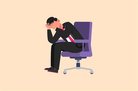 Premium Vector Business Flat Cartoon Style Drawing Frustrated