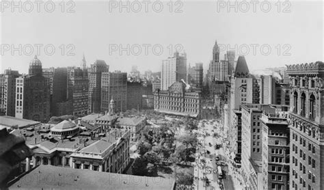 Broadway And City Hall Park South New York City New York Usa