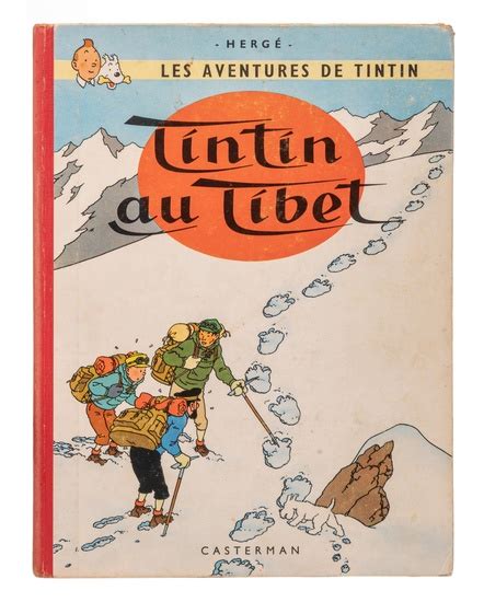 Hergé 1907 1983 Les Aventures de Tintin Tintin au Tibet