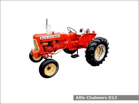 Allis Chalmers D12 row-crop tractor: review and specs - Tractor Specs