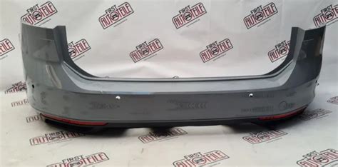 Original Vw Passat B G Variant Facelift Bumper Rear Moonstone Grey