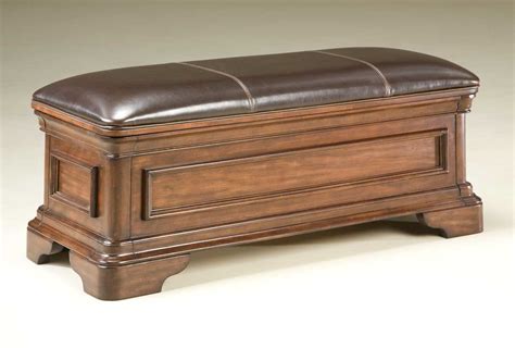 Legacy Classic Heritage Court Leather Storage Bench 800 4800 At