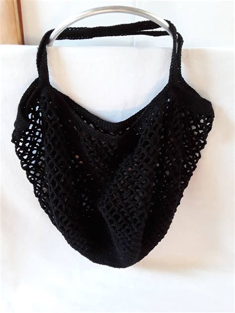 L Atelier Couture Tricot Et Diy De Camirotonaje Filet Crochet Sac Courses