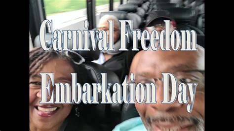 Embarkation Day Carnival Freedom Youtube