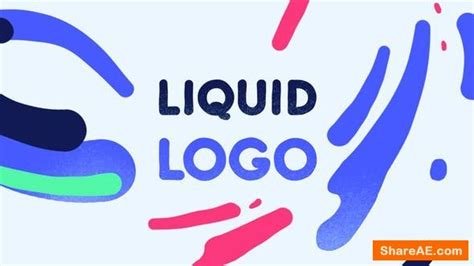 Videohive Liquid Logo Reveal Free After Effects Templates