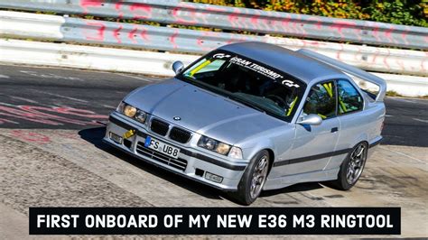 First Onboard of my new BMW M3 Ringtool Tracktool at Nürburgring