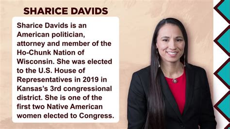 Native American Heritage Month Spotlight Sharice Davids City Of Long