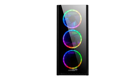 Gabinete Gamer Sentey T X Fan Rgb Tm Sf Mym Computacion Gaming