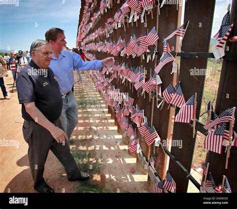 U S Senatorial Candidate J D Hayworth And Maricopa County Sheriff