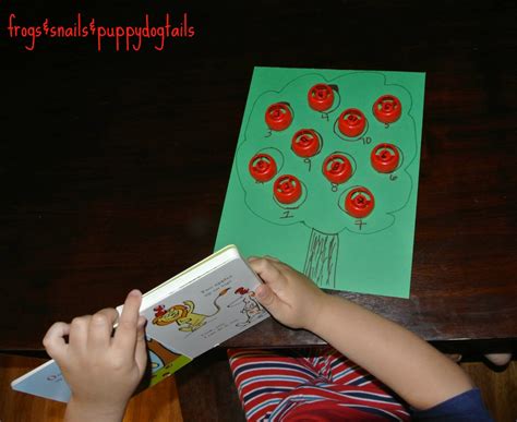 Ten Apples Up On Top Counting And Number Matching Activity Fspdt