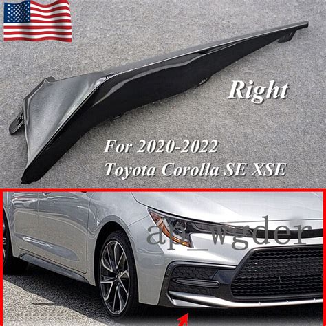 Right Front Bumper Grill Lower Molding Trim For Toyota