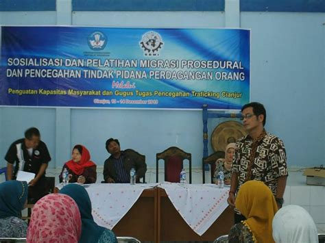 SBMI CIANJUR FOKUS PENCEGAHAN TRAFFICKING DAN BAKSOS