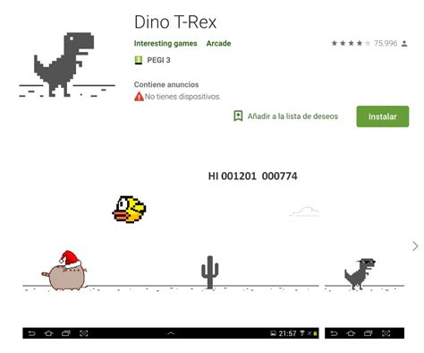 Juego Del Dinosaurio De Google T Rex Run Jugar Con Y Sin Internet