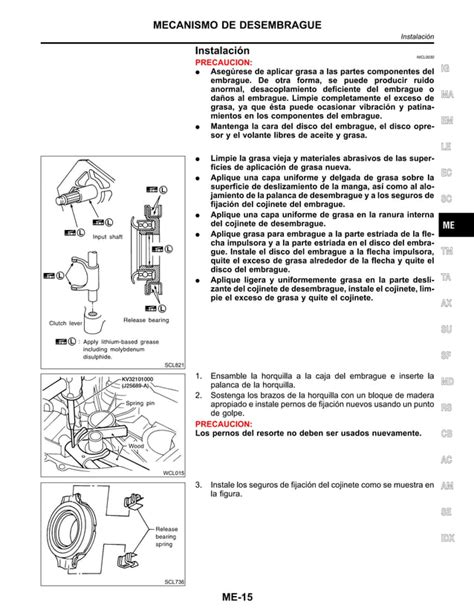 Embrague Nissan Sentra PDF