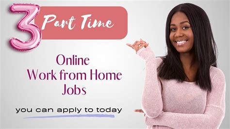 3 Part Time Work From Home Jobs Hiring Right Now That You Can Apply To