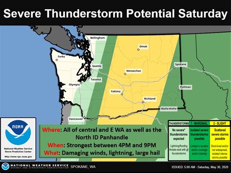 Am Update The Area Of Greatest Concern For Strong To Severe