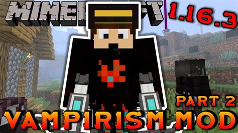 Becoming A Vampire Hunter Minecraft Vampirism Mod Review 1163