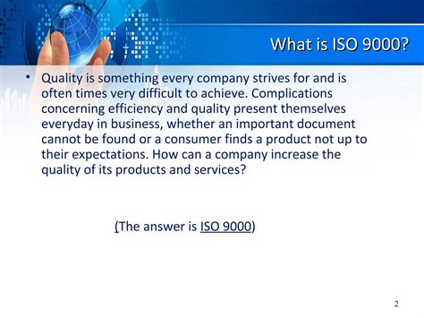 Iso 9000 Overview Ppt