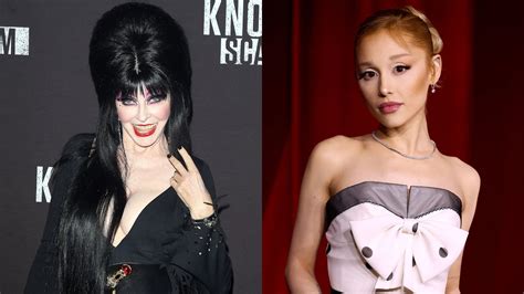 Cassandra Peterson A Elvira Diz Que Ariana Grande Foi A Celebridade