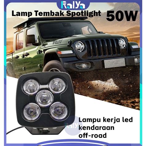 Jual Lampu Tembak Sorot Truk Off Road Watt Dotrex Mata Lampu Sorot