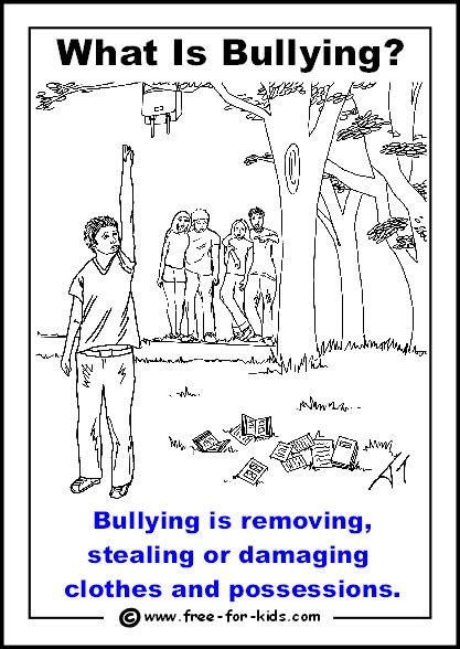 Printable Anti Bullying Colouring Sheets Page Of Artofit