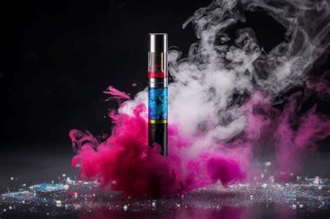Premium Ai Image E Cigarette For Vaping Liquid Vapor Generate Ai