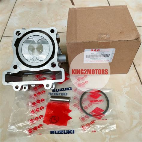 Jual Blok Boring Seher Piston Set Original Gsx Satria Fu Injeksi