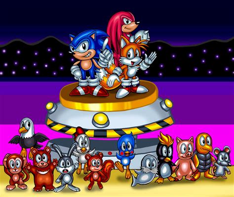 Sonic Mania Victory By Dojothefox On Deviantart