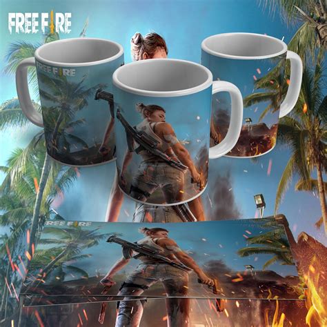 Caneca Free Fire Elo Produtos Especiais