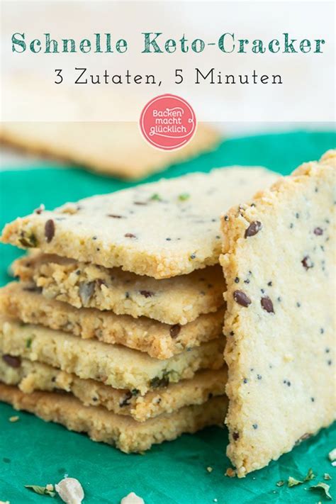 Schnelle Low Carb Cracker Backen Macht Gl Cklich Recipe Low Carb