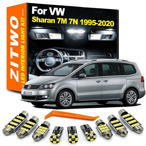 Zitwo Led Interior Dome Light Bulb Kit For Vw Volkswagen Sharan M N