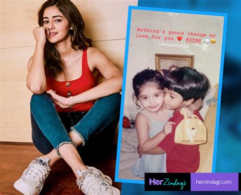 Sibling Goals Ananya Panday Birthday Wish To Ahaan Panday Share Cute