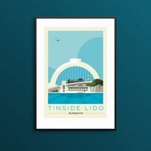 Tinside Lido Julia Allum Illustration