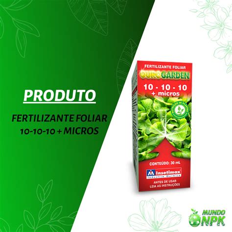 Fertilizante Foliar Micros Insetimax Ml Shopee Brasil