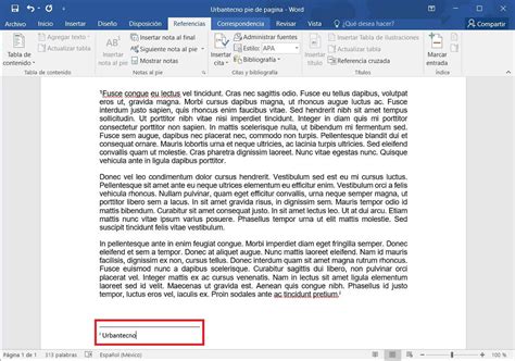 C Mo Insertar Un Pie De P Gina En Un Documento De Word