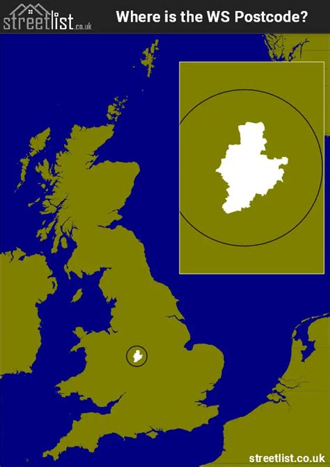 Ws Postcode Area Learn About The Walsall Postal Area