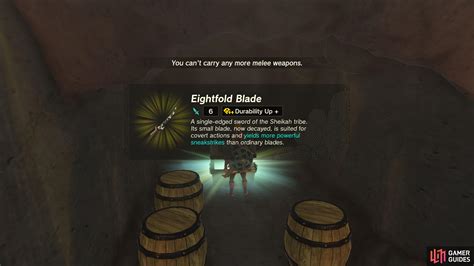 Eightfold Blade The Legend Of Zelda Tears Of The Kingdom Database Gamer Guides®