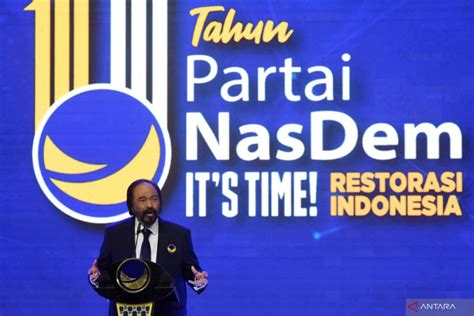 Surya Paloh Perintahkan Fraksi Nasdem Mendukung Penuh Pemerintahan