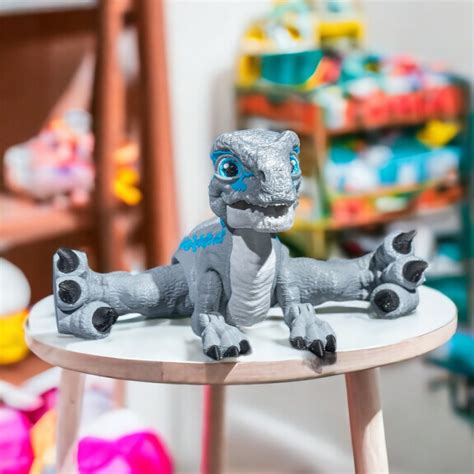 3D Printable Articulated Veloci Raptor By Stlflix