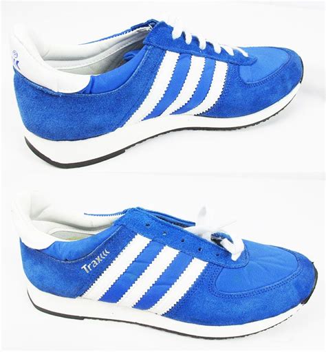 Old School Vintage Trax 80s Adidas Style Sneakers The Freakin Ekin