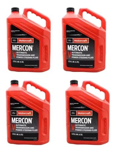 Aceite Transmisión Automática Mercon V Motorcraft 4 Garrafas