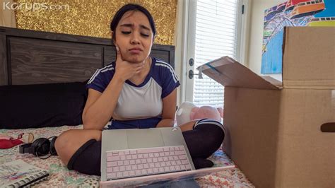 Sweet Teen Luna Mills Flaunts Her Big Tits After Getting Fucked In POV CoedCherry