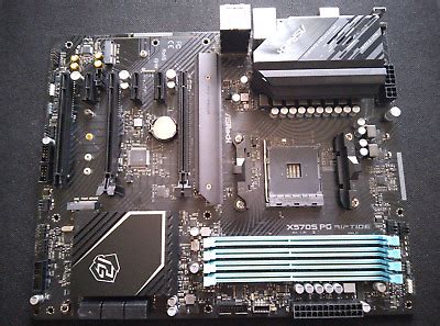 ASRock X570S PG Riptide AM4 AMD ATX Motherboard 4710483935336 EBay